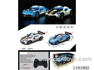 1：22 6ch 2.4G rc car W L/M/spray included battery