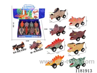 Dinosaur Squeeze Car - Stress Relief Toys (8PCS/box)