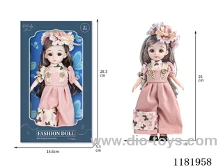 26cm9 inch 12 jointed doll