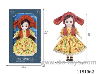 26cm9 inch 12 jointed doll
