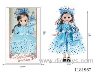 35cm12 inch 22 jointed doll
