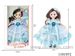 35cm12 inch 22 jointed doll