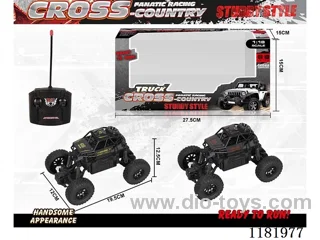 1：18 4ch rc car not included battery