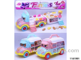 Fast Food Truck Set + 20PCS Food