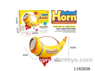 Simulation animal barking horn trumpet toys
