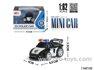 1:62 pull back car