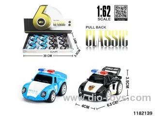 1:62 pull back car