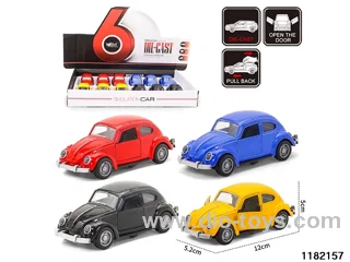 Alloy pull back car