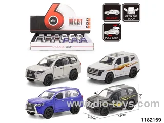 Alloy pull back car