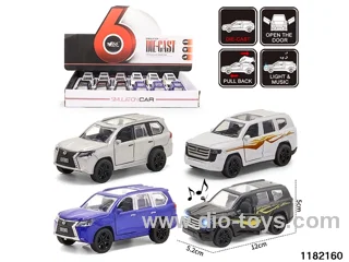 Alloy pull back car