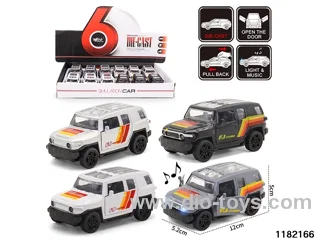 Alloy pull back car