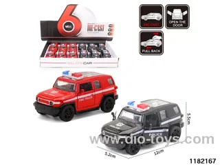 Alloy pull back car