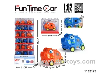 1:62 Alloy pull back car W L/M