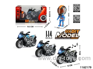 1:14 Alloy pull back car W L/M