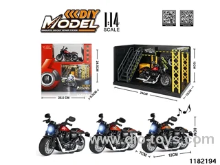 1:14 Alloy pull back car W L/M