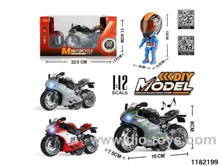 1:12 Alloy pull back car W L/M