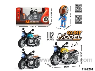 1:12 Alloy pull back car W L/M
