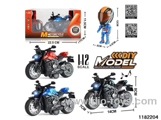 1:12 Alloy pull back car W L/M