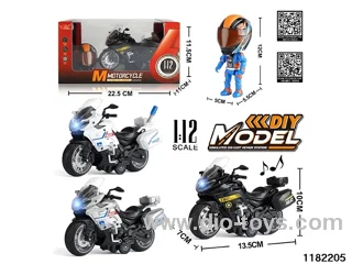 1:12 Alloy pull back car W L/M