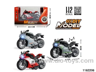 1:12 Alloy pull back car W L/M