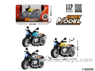 1:12 Alloy pull back car W L/M