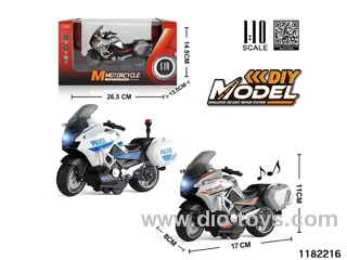 1:10 Alloy pull back car W L/M