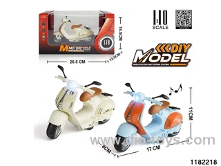 1:10 Alloy pull back car W L/M