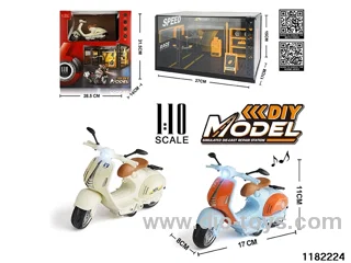 1:10 Alloy pull back car W L/M