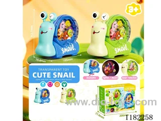 Transparent gear dynamic universal music light snail