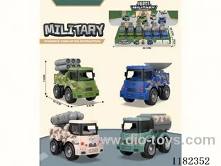 pull back city defense team military vehicle/12pcs