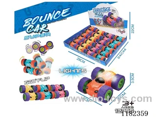 Lighted Double Sided Dumper Car(12PCS)