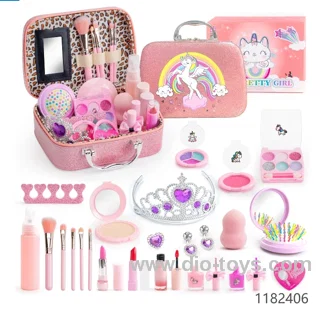 Washable Makeup Girls Toys in Color Box