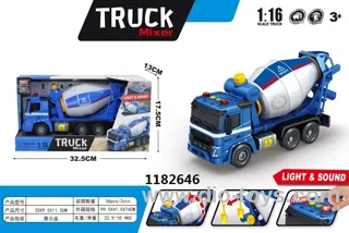 1:16 INERTIA MANUAL FUNCTION CEMENT TRUCK IN DISPLAY BOX