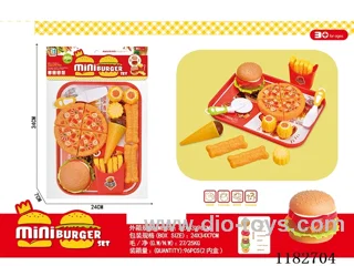 Burger Pizza Set