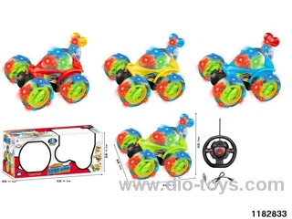 Lights & Music RC Stunt Car