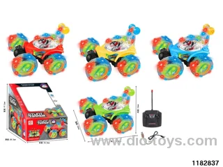 Lights & Music RC Stunt Car