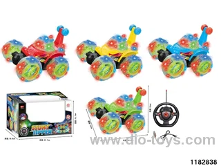 Lights & Music RC Stunt Car