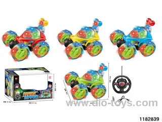 Lights & Music RC Stunt Car