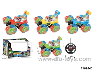 Lights & Music RC Stunt Car