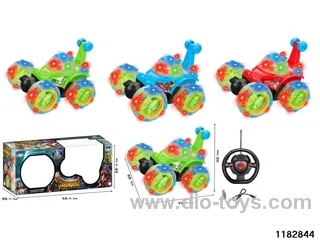Lights & Music RC Stunt Car
