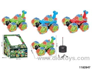 Lights & Music RC Stunt Car