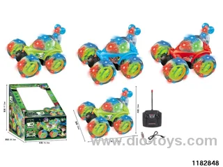 Lights & Music RC Stunt Car