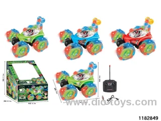 Lights & Music RC Stunt Car