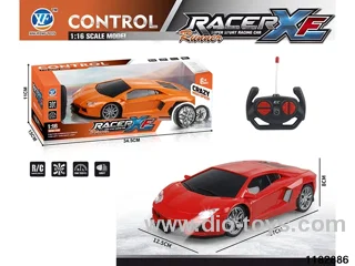 1:16 4ch RC car with light not included battery