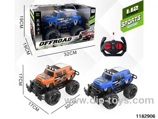 1:12 4ch RC car with light included battery