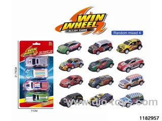 1:64 Alloy Scooter（4pcs）