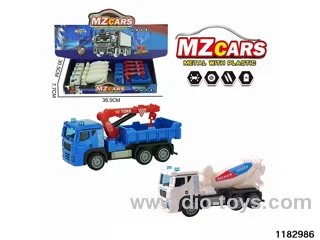 Alloy pull back car