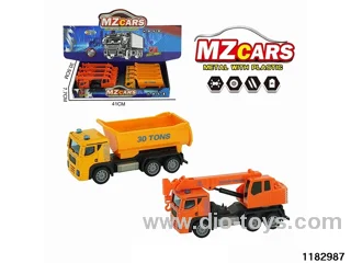Alloy pull back car