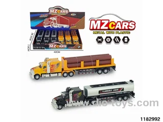 Sound and light alloy pull back car