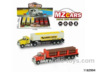 Sound and light alloy pull back car